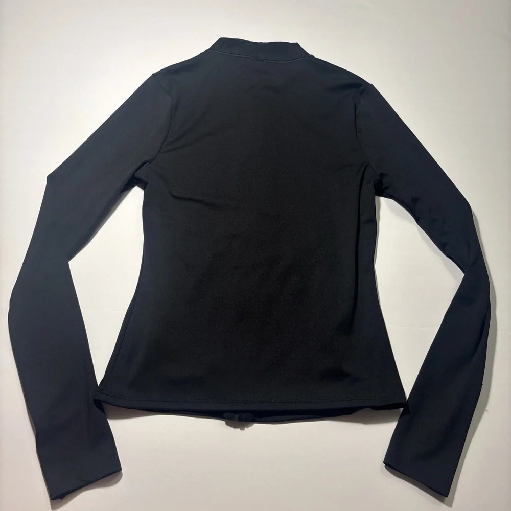 PINK Victoria’s Secret Black Full-Zip Athletic Jacket - Picture 5 of 9